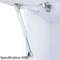 4 PC แก๊ส Strut ตู้ประตูลิฟท์สนับสนุน PNEUMATIC Rod ไฮดรอลิกฤดูใบไม้ผลิบานพับ Air Strut ตู้ครัวบานพับเฟอร์นิเจอร์ฮาร์ดแวร์ 3