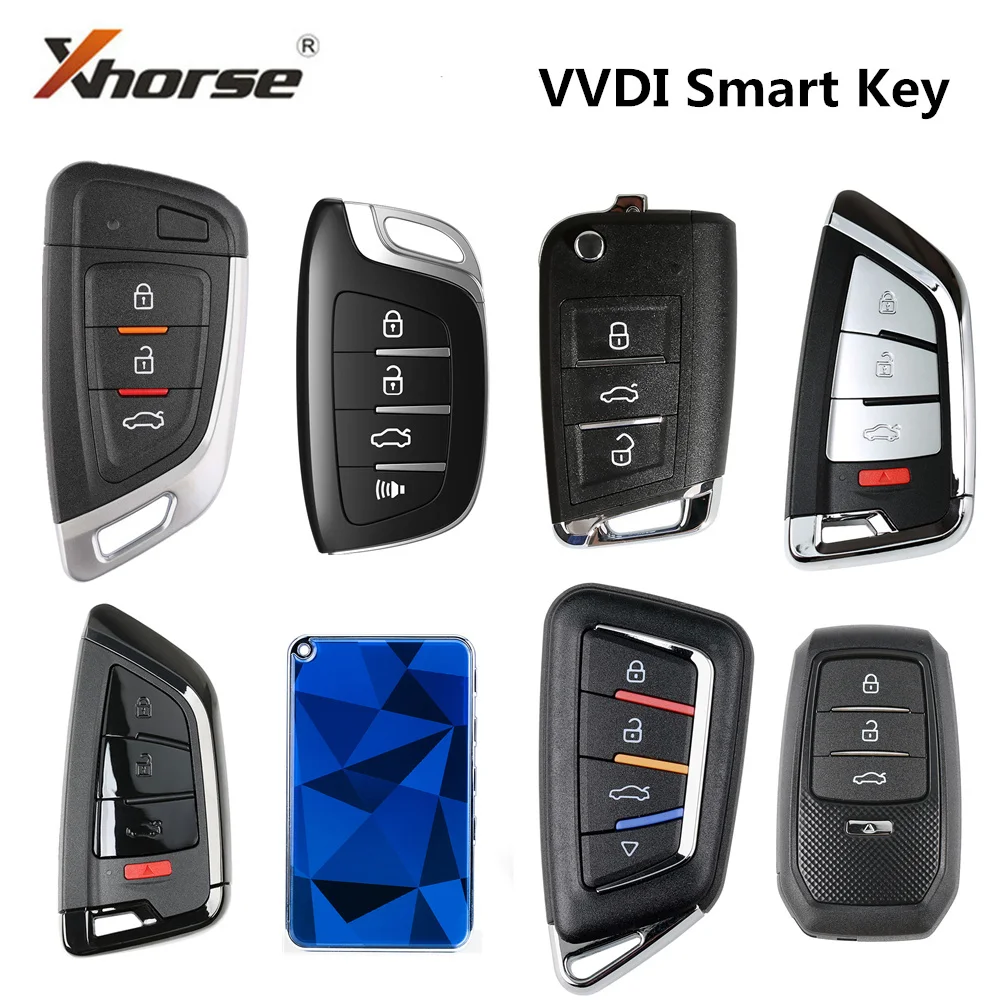Xhorse XS Smart Key XSCS00EN XSMQB1EN XSKF01EN XSKF20EN XSKC04EN XSKC05EN Remote Key English Version 1Piece