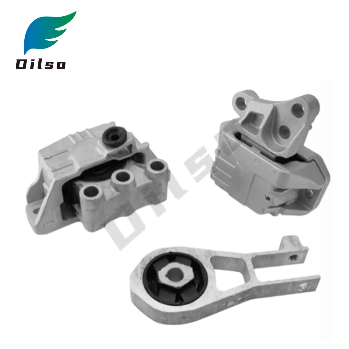 3PCS Engine Motor & Transmission Mount 68363756AA 68363755AA 68258599AA For Jeep Renegade Compass Fiat 500X 2.4L -