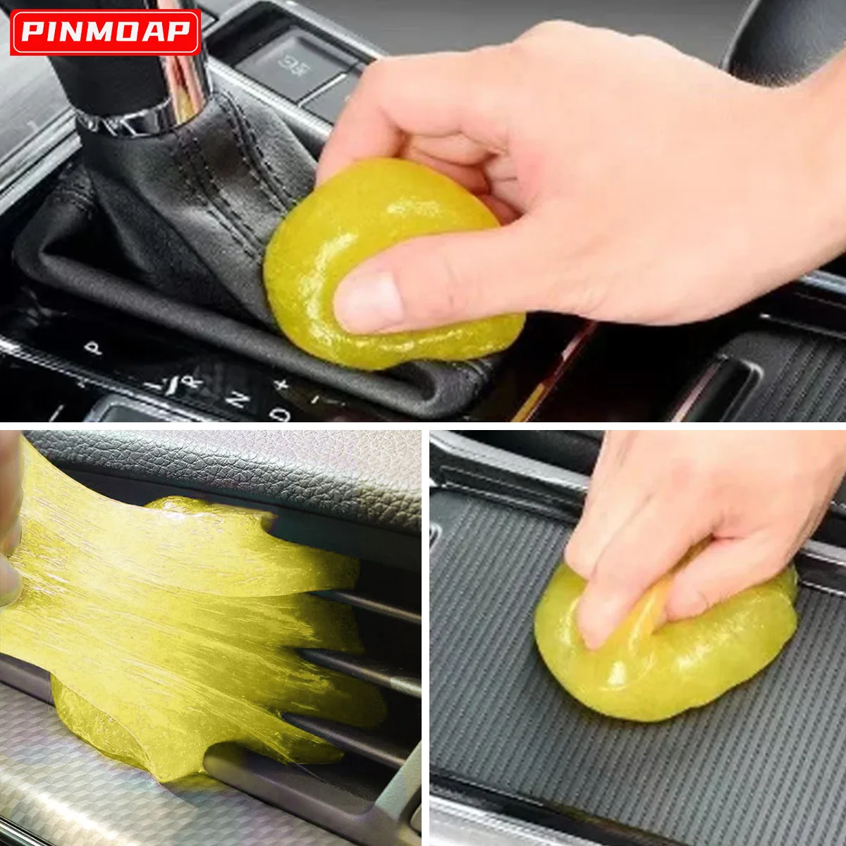 Car Cleaning Mud Soft Clay Car Cleaning Gel Dust And Mud Dust Suitable for Vents Pc Tablet Pc Keyboard Camera