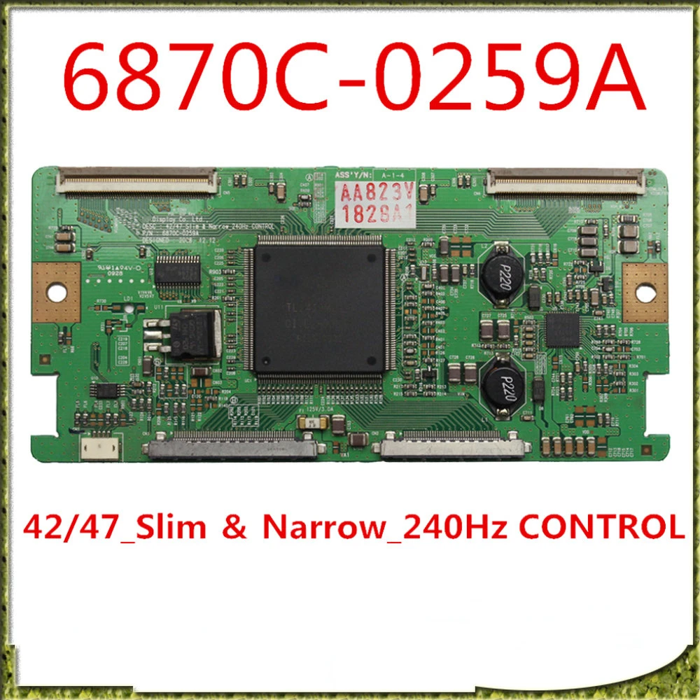 

Фотоплата 6870C-0259A для телевизора 42 ''42SL80-UA 1828A, сменная плата 6870C 0259A 42 47_Slim & самое узкое _ 240hz, управление T CON Board