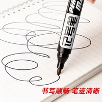 1-100Pcs Waterproof Oil-based Marker Pen Quick Dry Black Blue Red Ink Permanent for Metal Glass Stationery Art School Supply 6