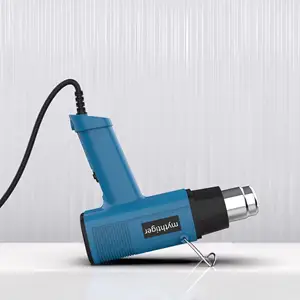 300W Heat Gun Electric Power Mini Hot Air Gun Blower with Shrink Tubing  Heat Shrink Gun for DIY Craft Wrap Plastic Rubber Stamp