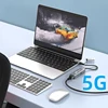 USB C to 5Gbps Ethernet Adapter USB 3.0 to Ethernet 2.5 Gigabit Converter USB3.2 to RJ45 Network Adapter For MacBook Laptop iPad 3