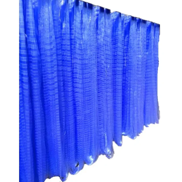 H1m-10m Semifinished Articles Net Blue 0.11mm-0.2mm Line Fishnet L160m GillNet Trap Fishing Network Rede De Pesca Filet De peche 3