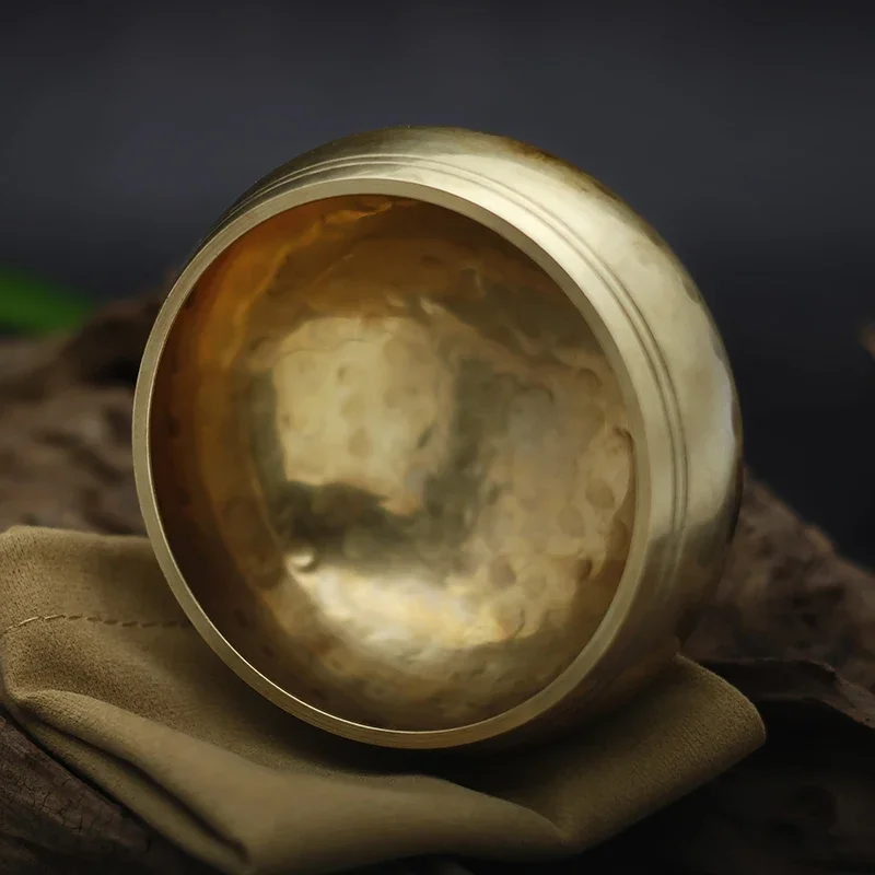 Creative Nepal Handmade Tibetan Singing Bowl Set, Decorative Wall-dishes, Resonance Healing Meditation, Chakra Singing Bowl