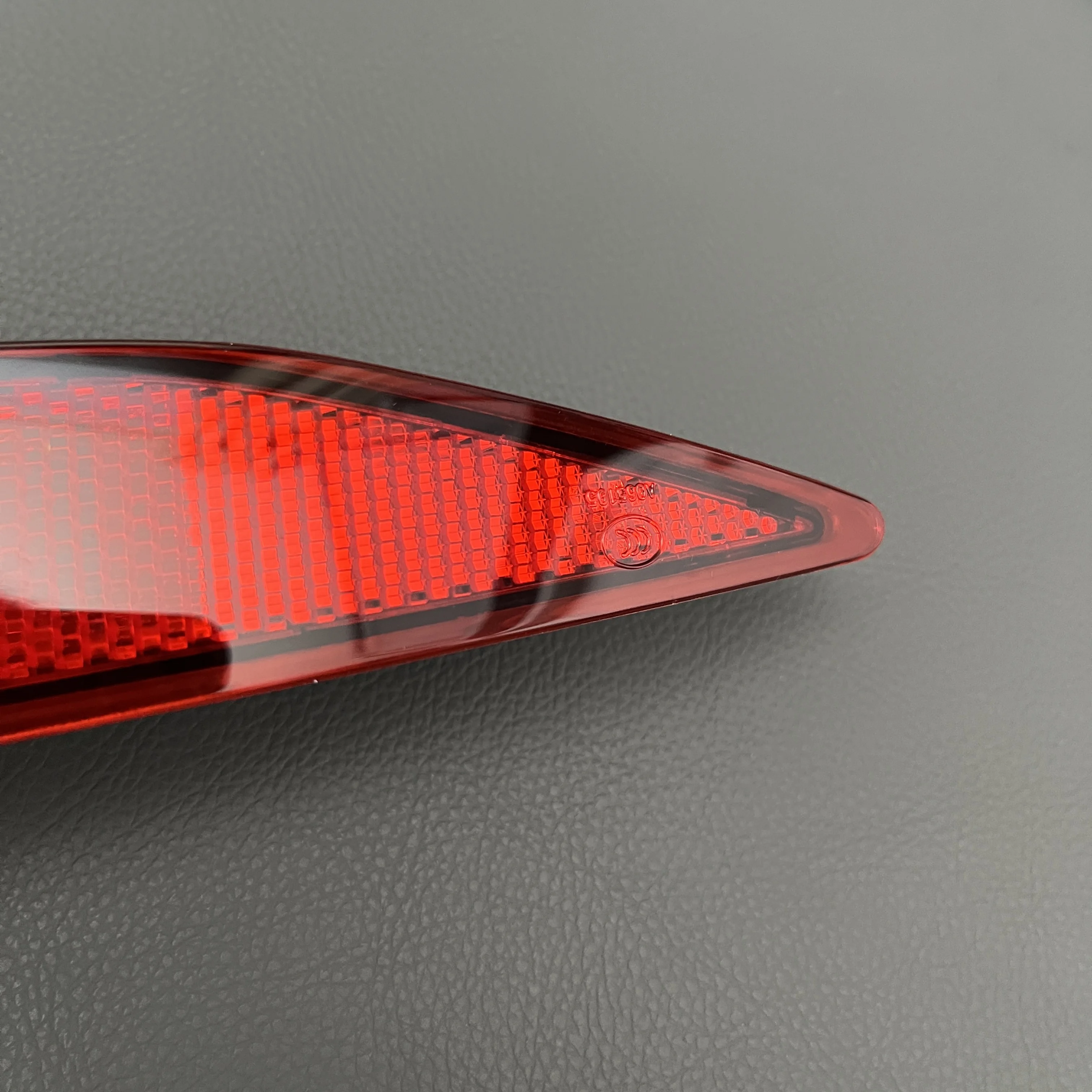 Premium Red Rear Bumper Reflector Lamps (Right & Left)