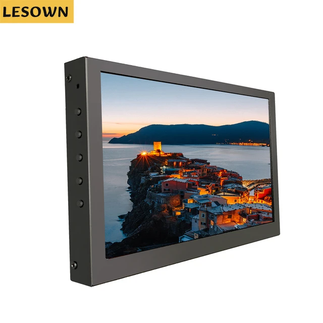 10.1 7 Inch Touch Screen 1024x600 Ips Lcd Capacitive Touchscreen Monitor Small Metal Portable Monitor With Speakers - Lcd Monitors - AliExpress