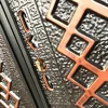 Front Door Residential Exterior Security Single Explosion Fireproof Cast Aluminum Steel Door 5