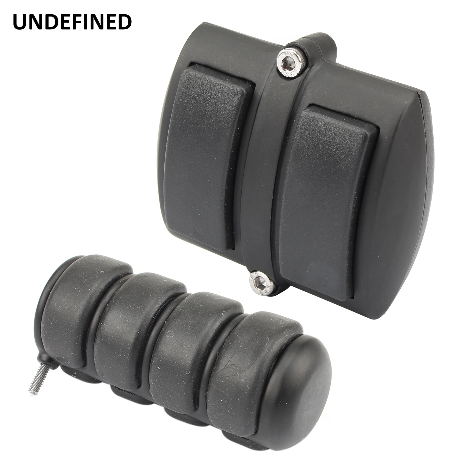Motorcycle Pegs Gear Shift Pedal Cover & Rear Brake Pad Cover For Honda Yamaha V-Star 650 950 1300 Shadow 600 750 1100 Chrome
