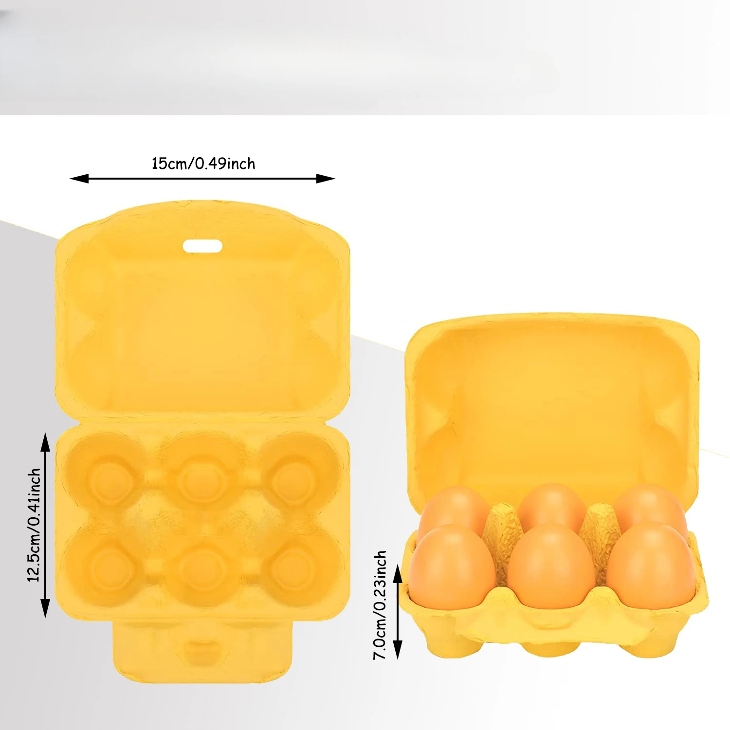 Colored Paper Egg Cartons