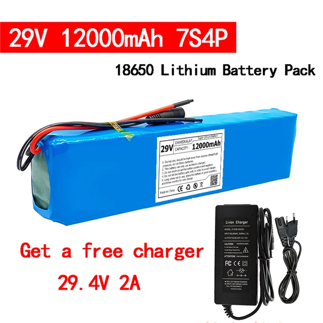 LiitoKala 24v 12ah 6S6P lithium battery pack 25.2V 12ah battery li-ion for  bicycle battery pack 350w e bike 250w motor wit - AliExpress