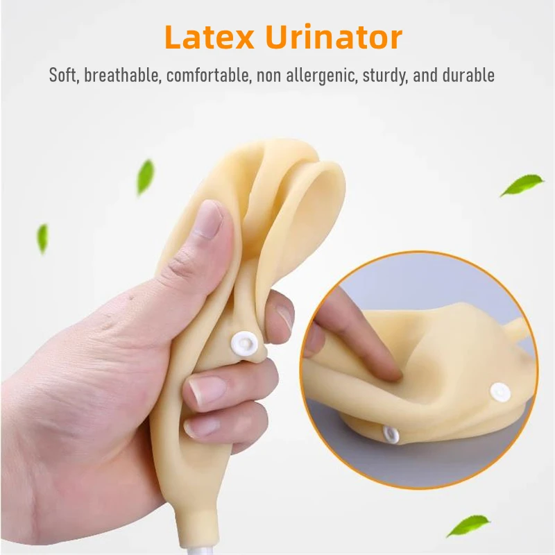 Reusable Men Older Woman Latex Urine Collector Bags Adults Urinal Urine Catheter Bags Male Female Toilet 1pc