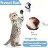 3Pcs Cat Toy Ball Leopard Print Plush Ball, Cat Self-Entertainment Ball Soft Cat and Dog Universal Toy Ball Interactive 3