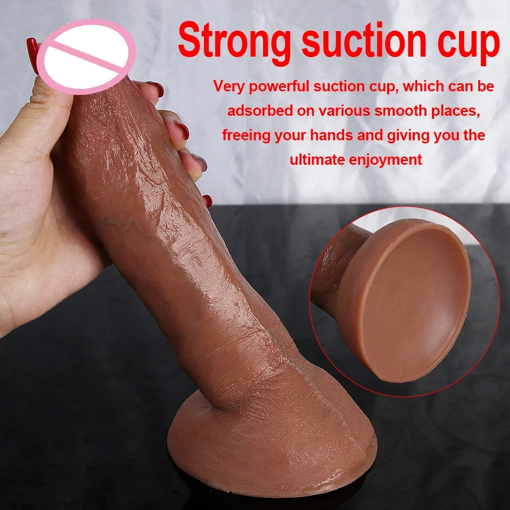 Big Dildo Sex Toys for Women Silicone Female Masturbator Adult Cup Sex Product Toys Woman Men Vagina Anal Adult Supplie Sex Toys