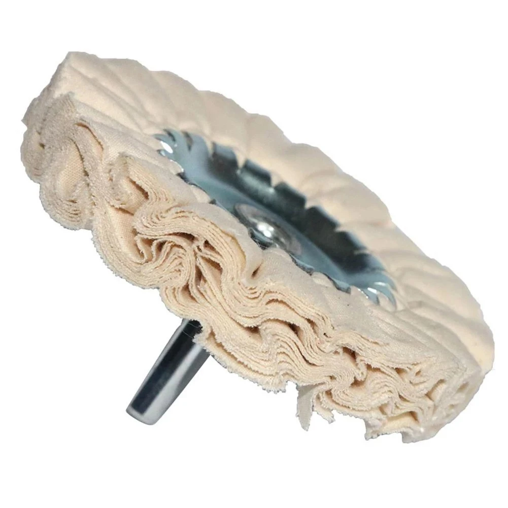 

1PCS Buffing Wheel Cotton 100mm 4inch Open Bias Polishing Buffs Wheel Home Renovation DIY Tool Accessories Power Tool Parts