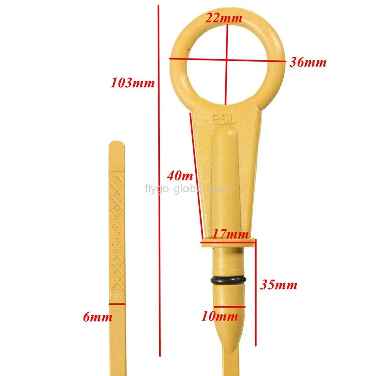 Oil Dipstick New Engine Oil Dipstick For Re*nault 1.5 Dci Clio 1 Clio 2 Twingo Megane 2 Scenic 2 Modus 7701060940