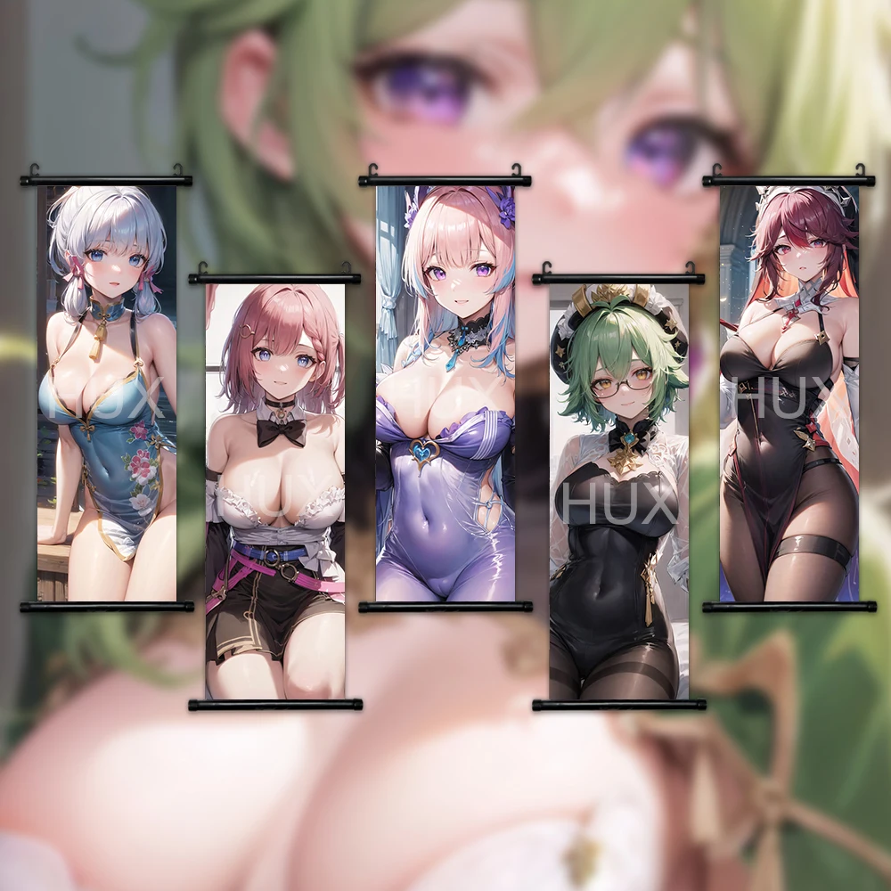 

Popular Anime JoJo S Bizarre Adventure Cartoon Characters Hanging Scroll Posters Favorites Gifts Manga Illustrations Home Decor