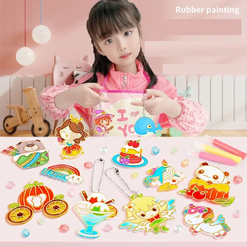 子どもアート作品「ぎゃくのせかい」 サイズ220ミリ✖️273ミリ 絵画