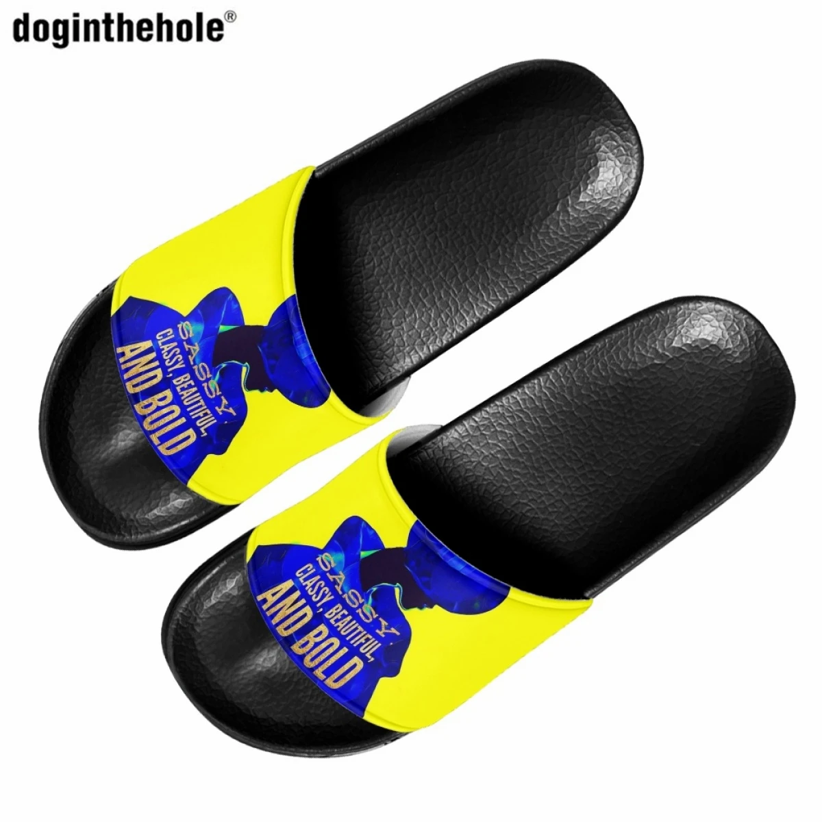 

Doginthehole New Women Slippers Summer Home Non-slip Bathroom Slippers Hot Sigma Gamma Rho Sorority Couple Beach Wading Sandal