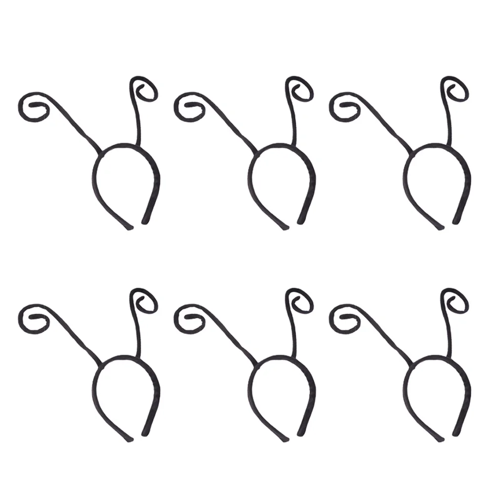 

6 PCS Ant Headband Tentacle Shape Headdress Halloween Party Costume Retro Hair Accessories