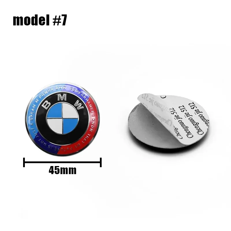 Premium Car Styling Logo Steering Wheel Center Badge Sticker Emblem