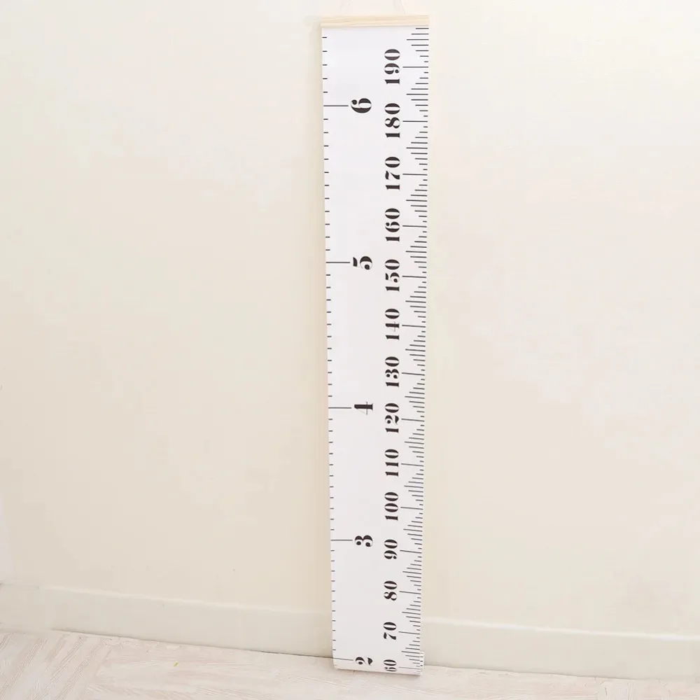 Description Picture 4 of itemCute Kids Height Chart Wall Hanging Decals Sticker ForKids Boy Girl Room Decor Wallpaper Child Measure Height Ruler Growth Chart