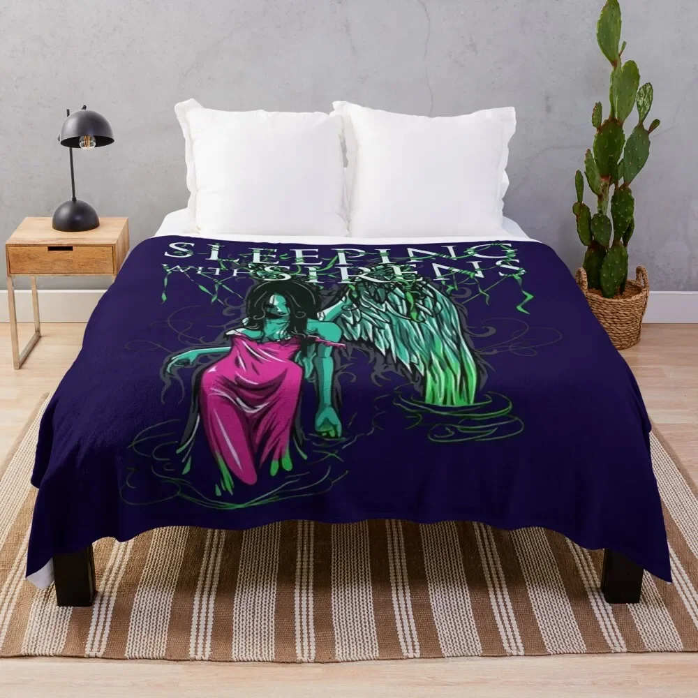 

Sleeping with Sirens Youth Teenager Throw Blanket Furrys Vintage cosplay anime Multi-Purpose decorative Blankets