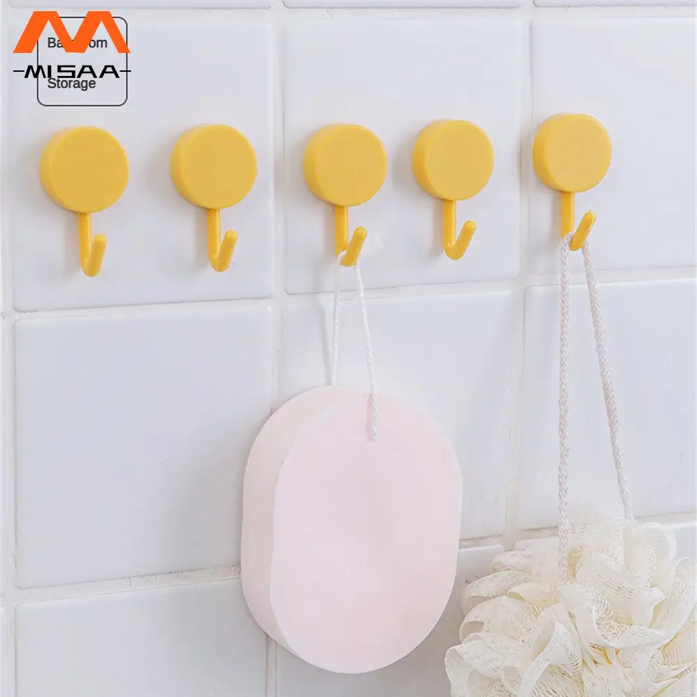 

Sticky Hook Strong And Durable New Kitchen Creative Household Home Supplies Punch-free Sticky Hook Sticky Lovely Multi-function