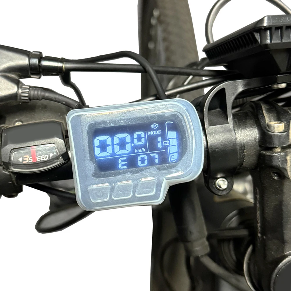 Elektrische Fahrrad LCD Display Silikon Fall Für EN06 LCD Display Roller Transparente Abdeckung Elektrische Fahrrad Zubehör – Detail 6