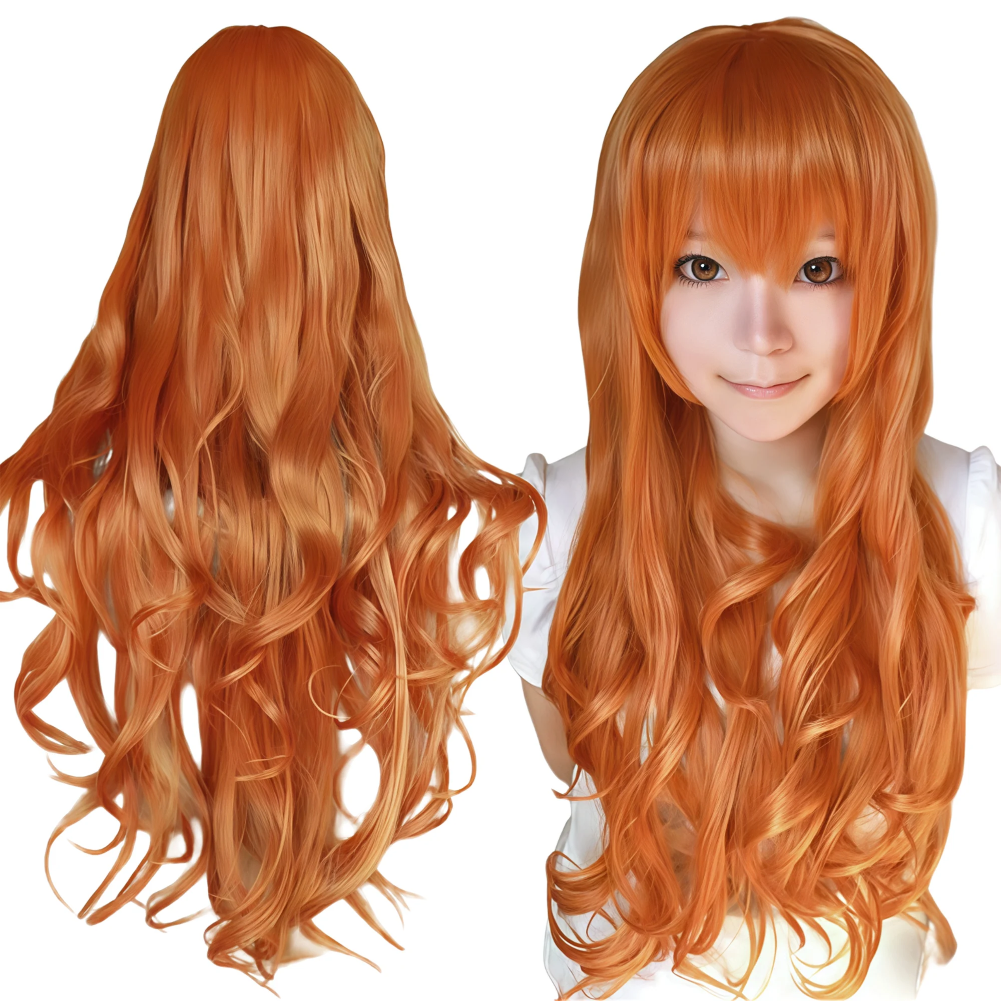Dark Teal Curly Cosplay Wig - Fantasy Lolita Style for Halloween or Dress-Up