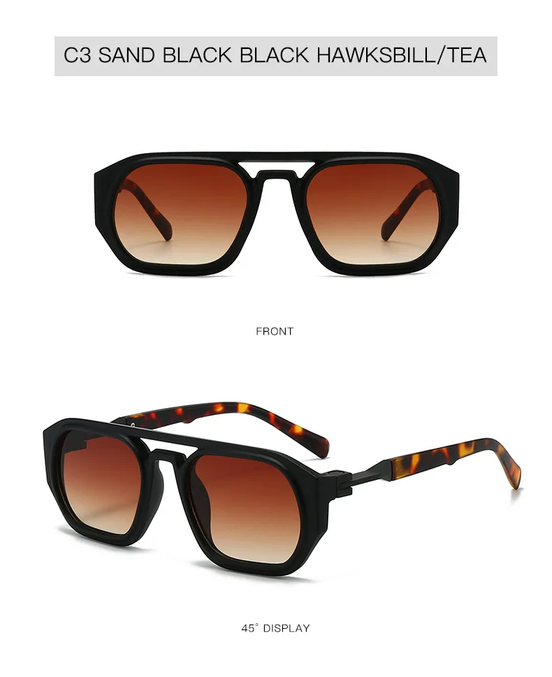Transparente Quadratische Computer Brille Rahmen Frauen Männer Anti Blau Licht Polygon Brillen Blockieren Optische Spektakel Brillen – Detail 7