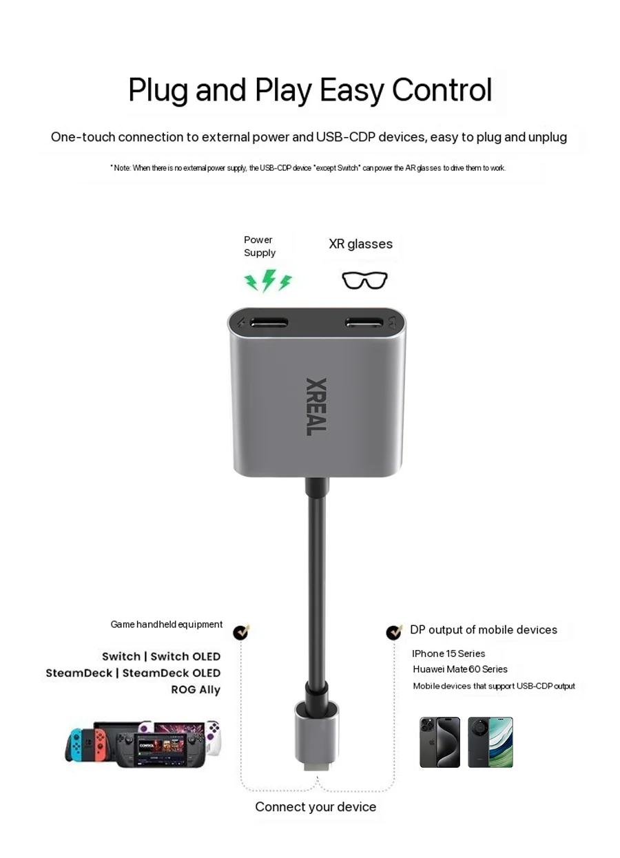 XREAL Air 2 Pro ＋ XREAL Adapter XREAL Adapter – XREAL US Shop