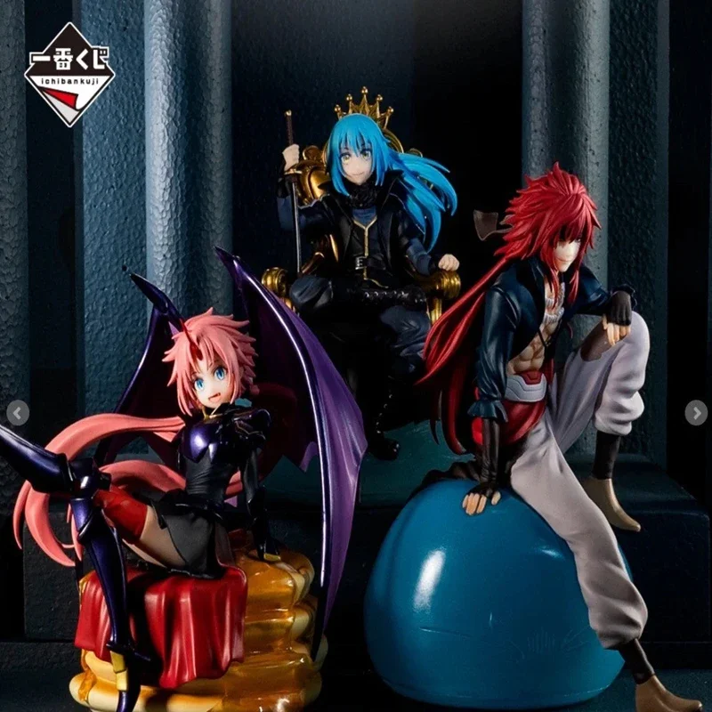 

18cm Original Japanese Bp That Time I Got Reincarnated As A Slime Devil Rimuru Tempest Figure Toy Model Anime Figurals Cute Gift