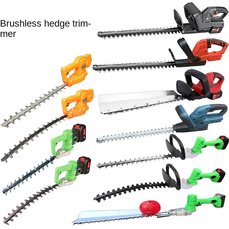 Lithium Battery Wireless Greening Tea Pruning Fence Garden Pruning Saw Electric Household Hedge Trimmer Makita Cortasetos 헤지 트리머 2