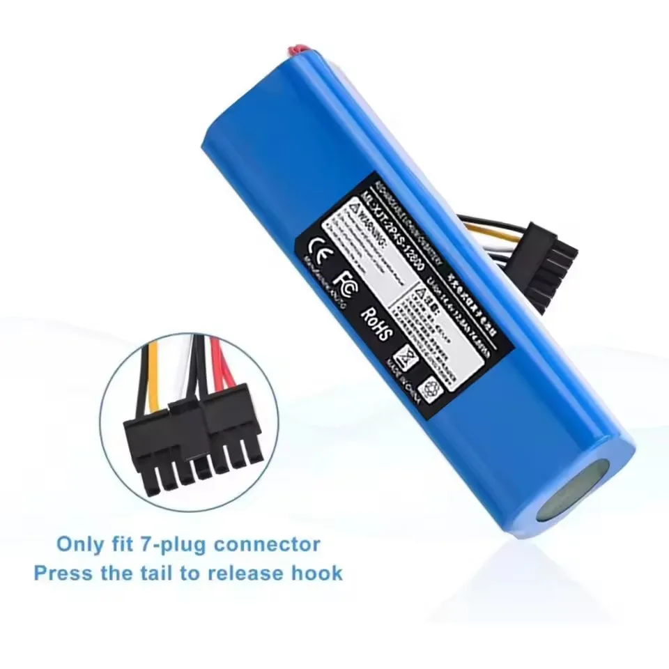 New upgrade 6500mAh Batterie de Remplacement pour Conga 5090, 6090, 6490y, 7090,5490 14.8V Li-ION Batterie Aspirateur Robot 5