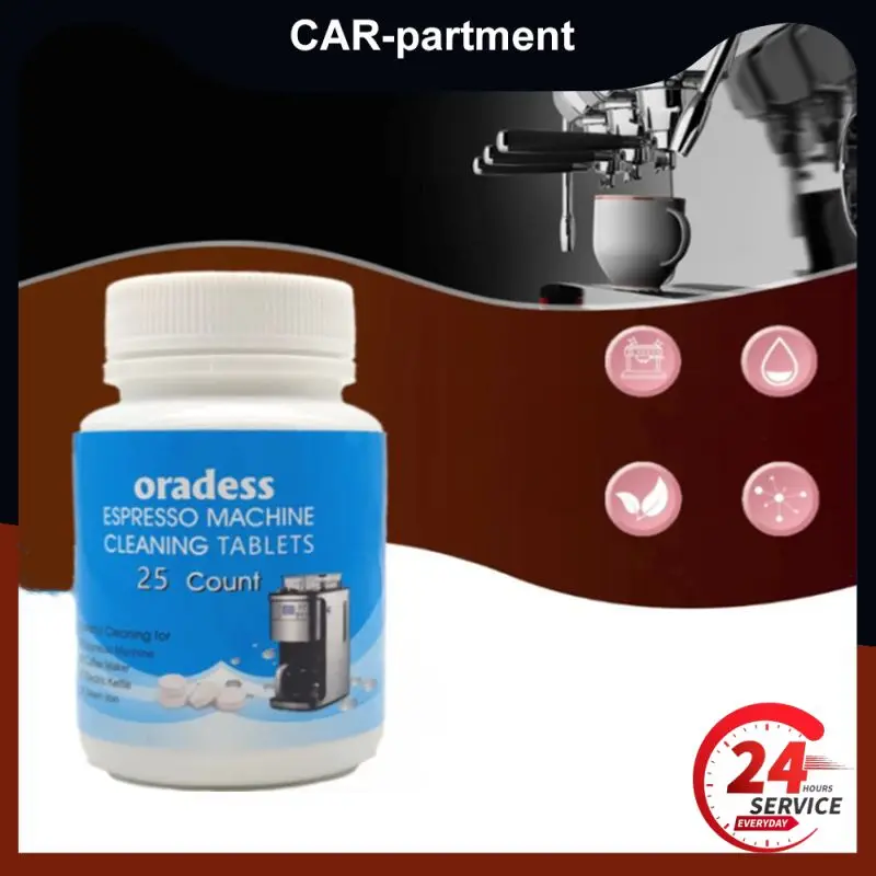 

Effervescent Tablet Descaling Agent Kitchen Accessories Espresso Coffee Machine Cleaning Tablet Household Cleaning Tool Parts