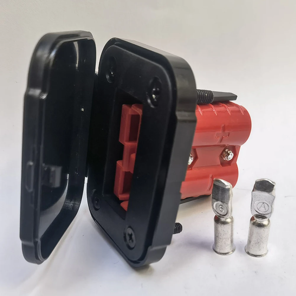 Twin Dual Flush Mount 50 Amp For Anderson Plug Mounting Bracket Caravan Trailer Truck For Anderson Connection Plug Connector 1pc