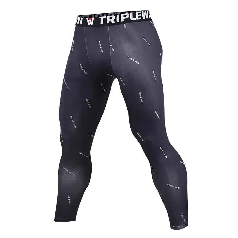 Summer Spring Autumn Men Running Tights GYM Pocket Pants Male Basketball Football Soccer Fitness Exercise Sport Long Leggings K1