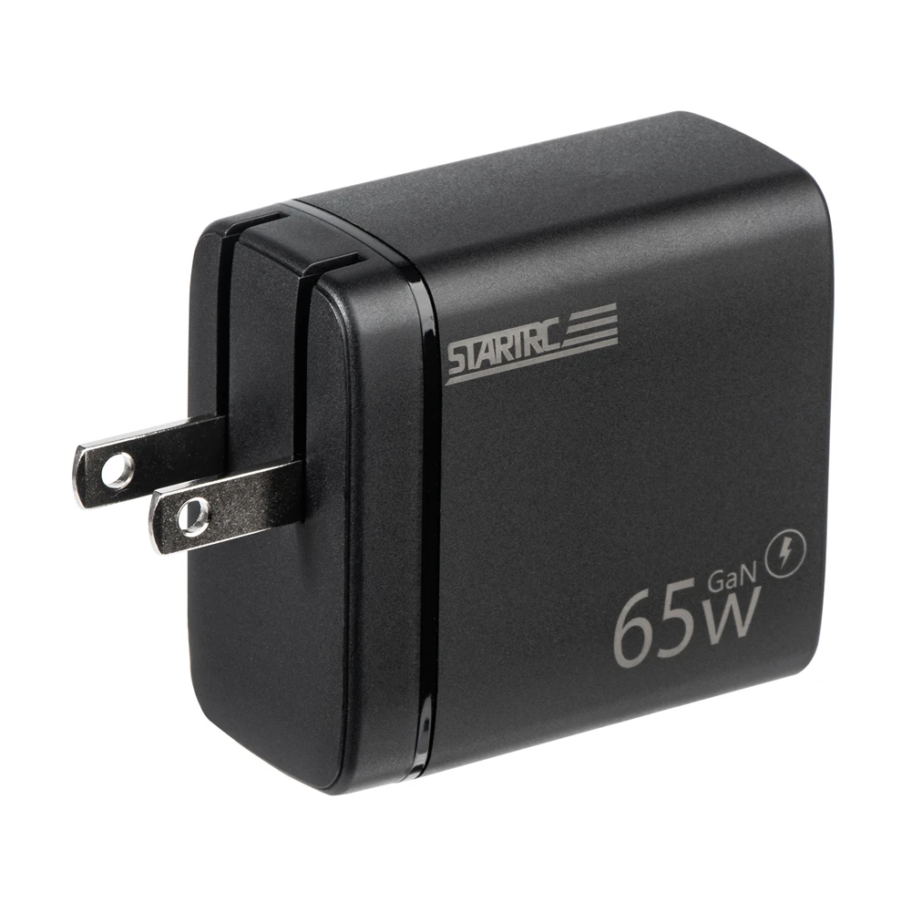 

Сетевое зарядное устройство с двумя портами USB Type-C, 65 Вт