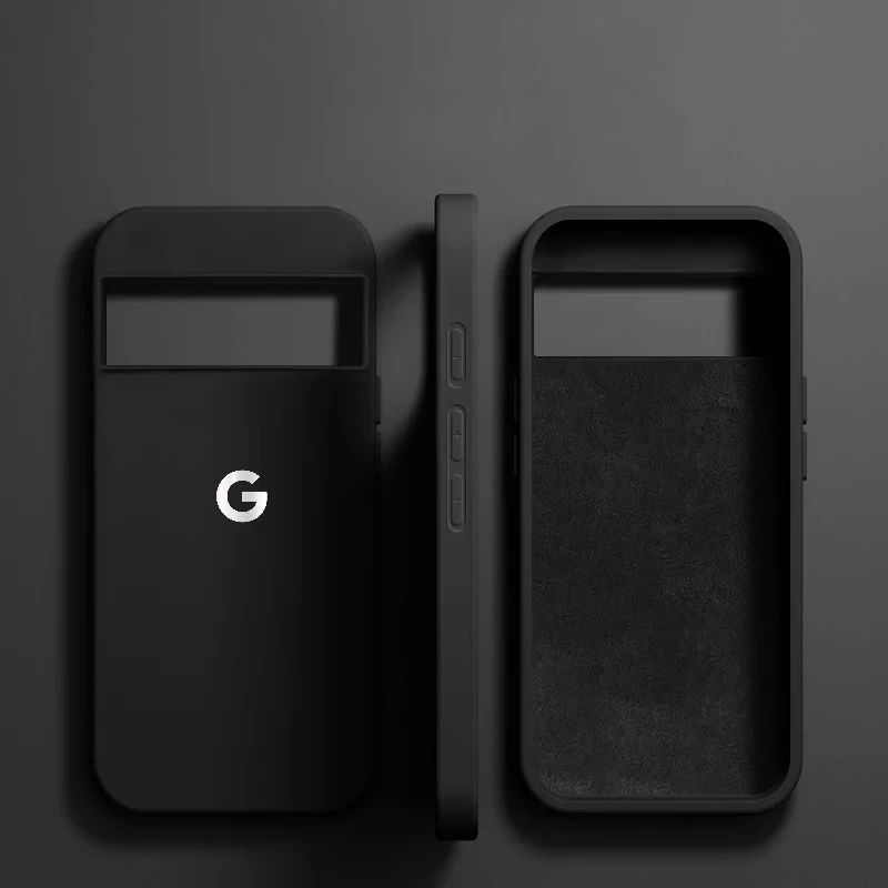 Premium Liquid Silicone Shockproof Phone Case - Soft Back Cover with Enhanced Protection