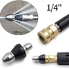 Cleaning machine high-pressure bullet nozzle municipal sewage pointed pipe dredging cleaning nozzle 5