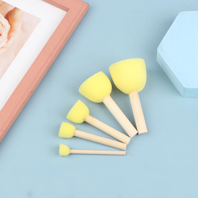 세라믹 스폰지 막대 세트, 물 흡수 조각 도자기 도구, DIY 공예, 손 만들기 액세서리, 세트당 5 개