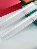 Bopp Heat Shrink Film Cigarette Box Envelope Tea Transparent Gift Box Packaging Films Plastic Sealing Golden Thread Brushed Film 1