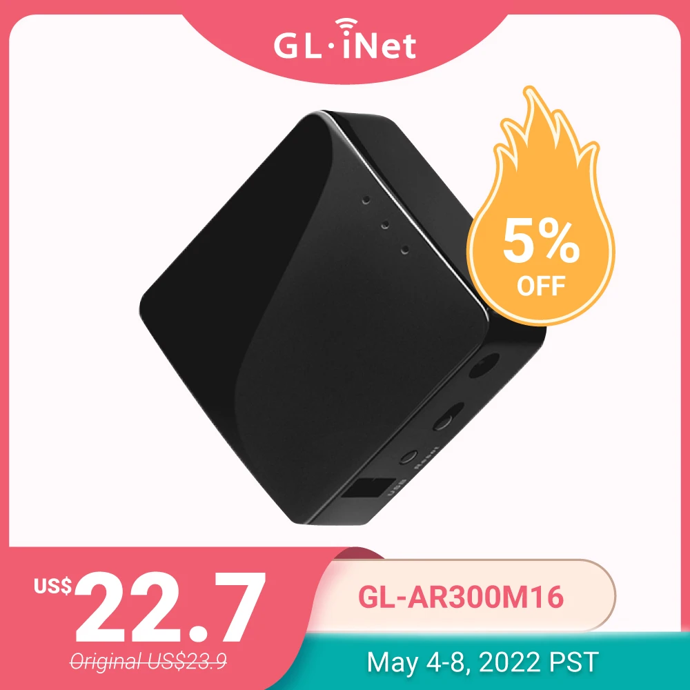 wifi extenders signal booster for home GL. INet GL-AR300M16 Mini Router Wi-Fi Repeater OpenWrt Được Cài Đặt Sẵn, 300Mbps Hiệu Suất Cao, 16MB Cũng Không Đèn Flash, Tốc Độ 128MB, Kiểu Dáng Sáng Trọng-BH UY TÍN TECHONE RAM best wireless router