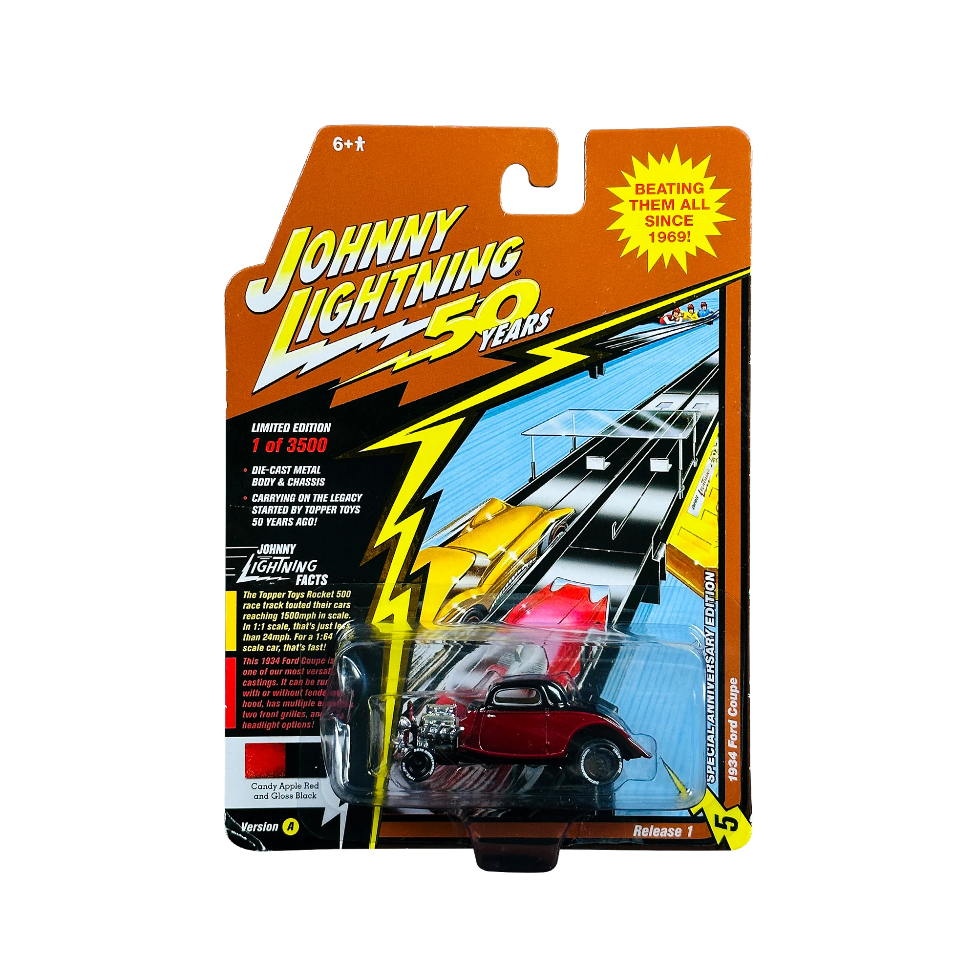 

Johnny Lightning 1/64 Alloy car model toy rare collection