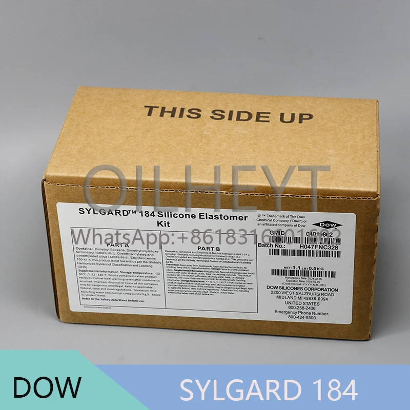 Dowsil SYLGARD 184 (Form Dow Corning) Silicone Elastomer Kit