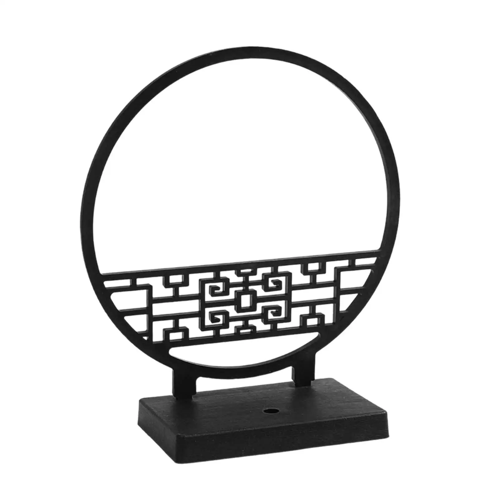 Tabletop Decoration Bonsai Accessory Elegant DIY Plant Stand Chinese Screen Ornament for Bedroom Home Entrance Bookstore Hotel