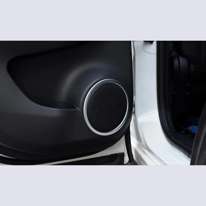 For Hyundai Kona Encino Kauai 2017 2018 2019 Interior Door Audio Speaker Frame Door Loudspeaker Subwoofer Cover Decoration