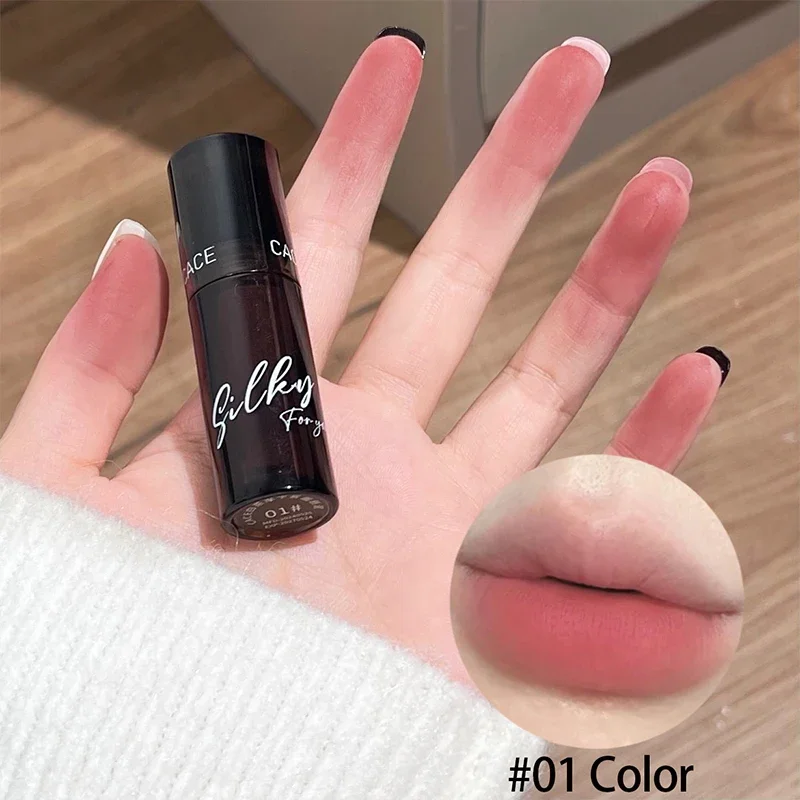 thumbnail image 1 of Smoked Plum Stain Lip Gloss Clay Smooth Matte Shades Lip Cream Multi-purpose Tinted Blush Eye Shadow Nude Rose Velvet Lip Mud, 1 of 5